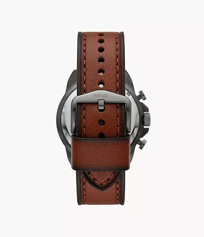 Fossil Uhr Chronograph Bronson LiteHide-Leder braun