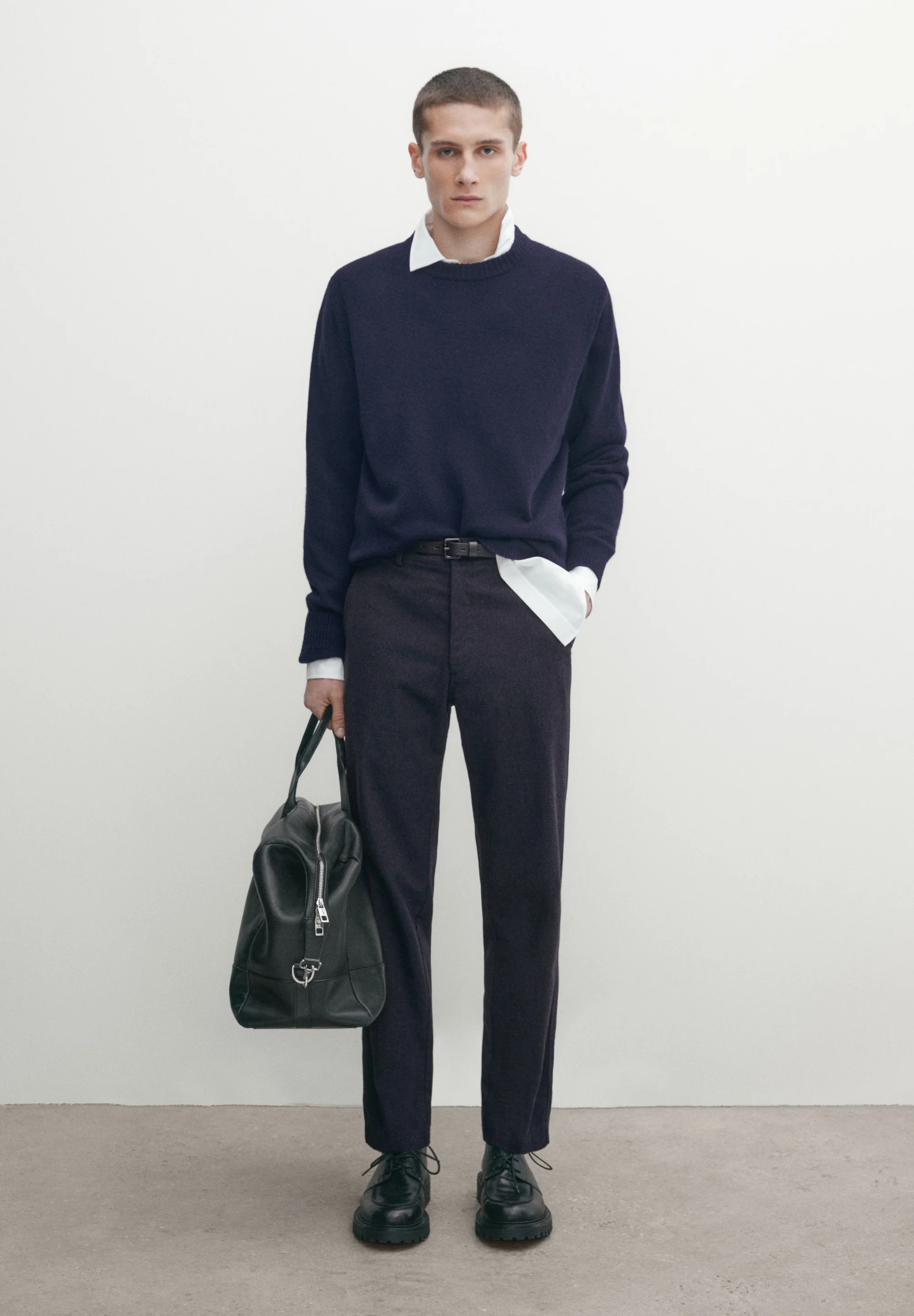 Massimo Dutti TAPERED FIT - Chino