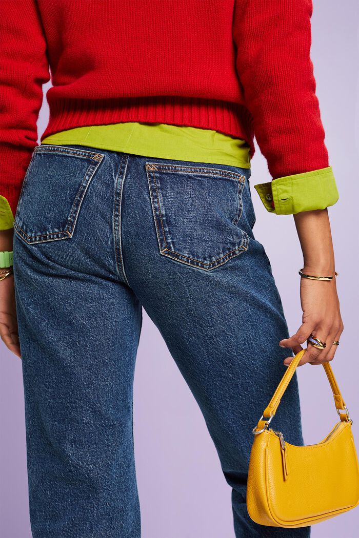 Retro-Jeans mit gerader Passform und hohem Bund