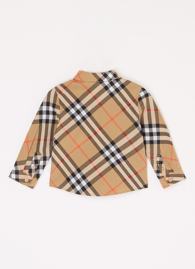 Cămașă Burberry Owen din bumbac organic