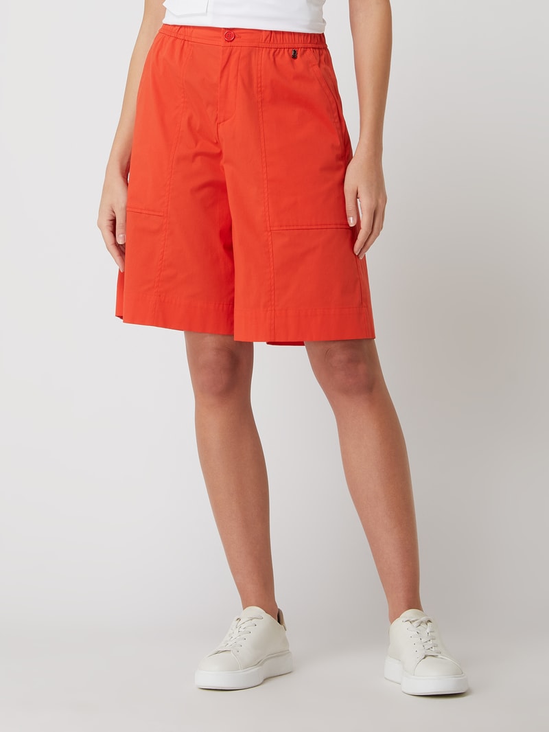 Bermudas mit Stretch-Anteil Modell 'Ida' in rot