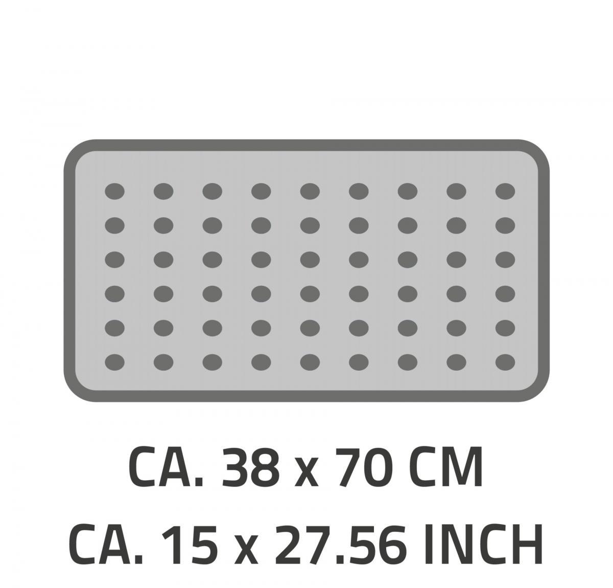 Ridder Wanneneinlage ca. 38x70 cm Loup transparent