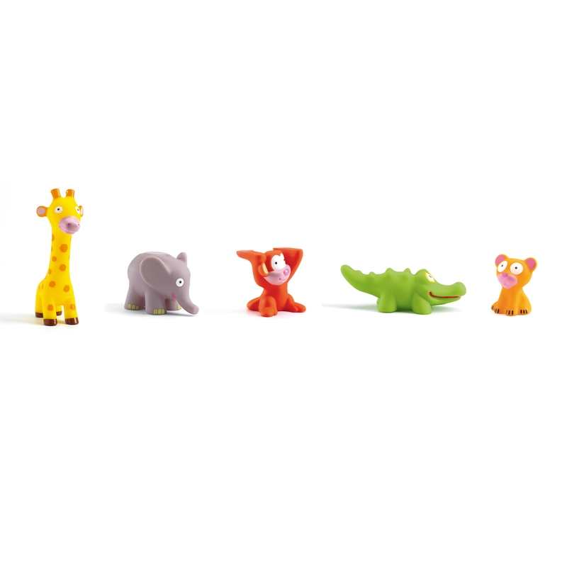 5 cubes et animaux maxi Topanijungle Djeco