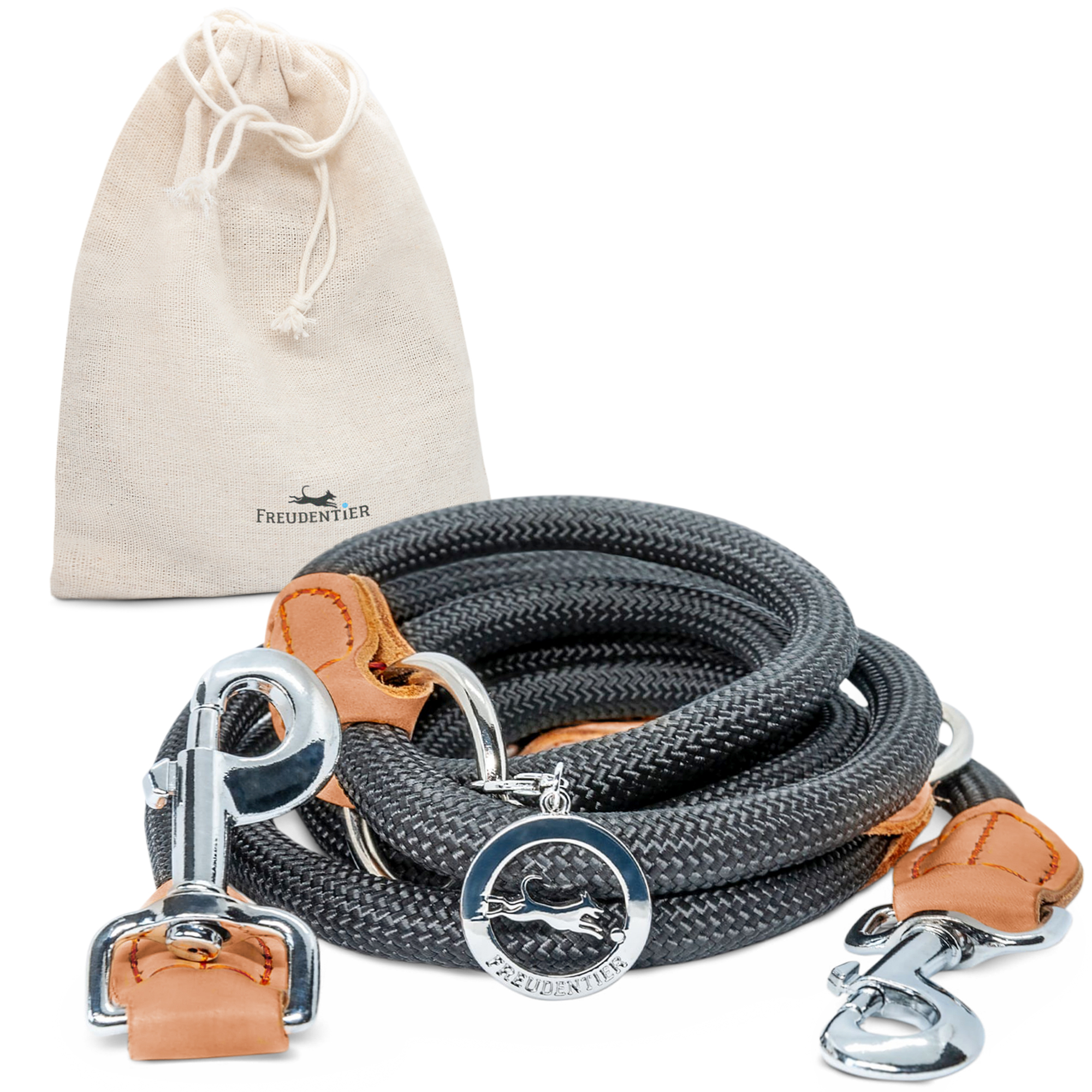 Freudentier Hundeleinen Freudentier runde Hundeleine aus Nylon