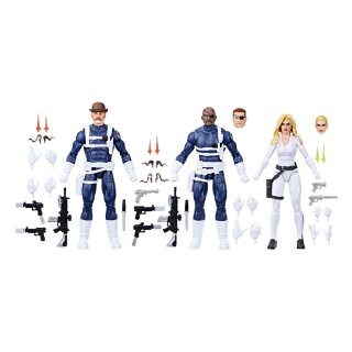 Marvel Legends Series Actionfiguren - S.H.I.E.L.D. 3-Pack