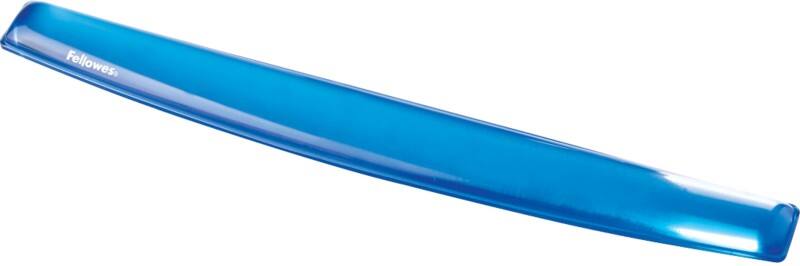 Fellowes Tastatur-Handgelenkauflage Crystals™ Gel Blau
