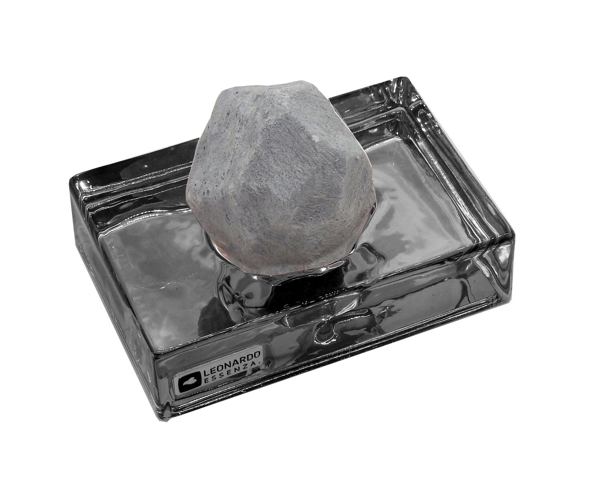 LEONARDO Diffuser Homefragrance ESSENZA, Stein + 5x Essenza Geschenk Set Duft Duftöl Aroma