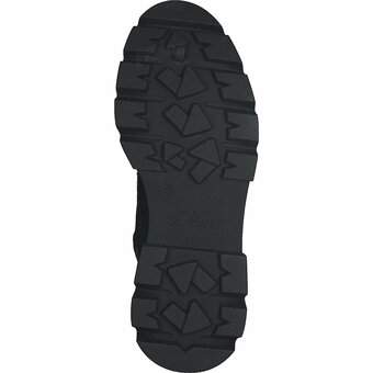 s.Oliver Schnür Boots in schwarz