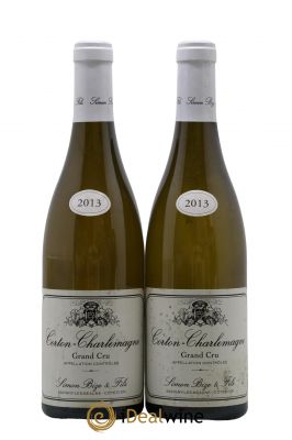 Corton-Charlemagne Grand Cru Simon Bize & Fils  2013 - Lot de 2 Bouteilles