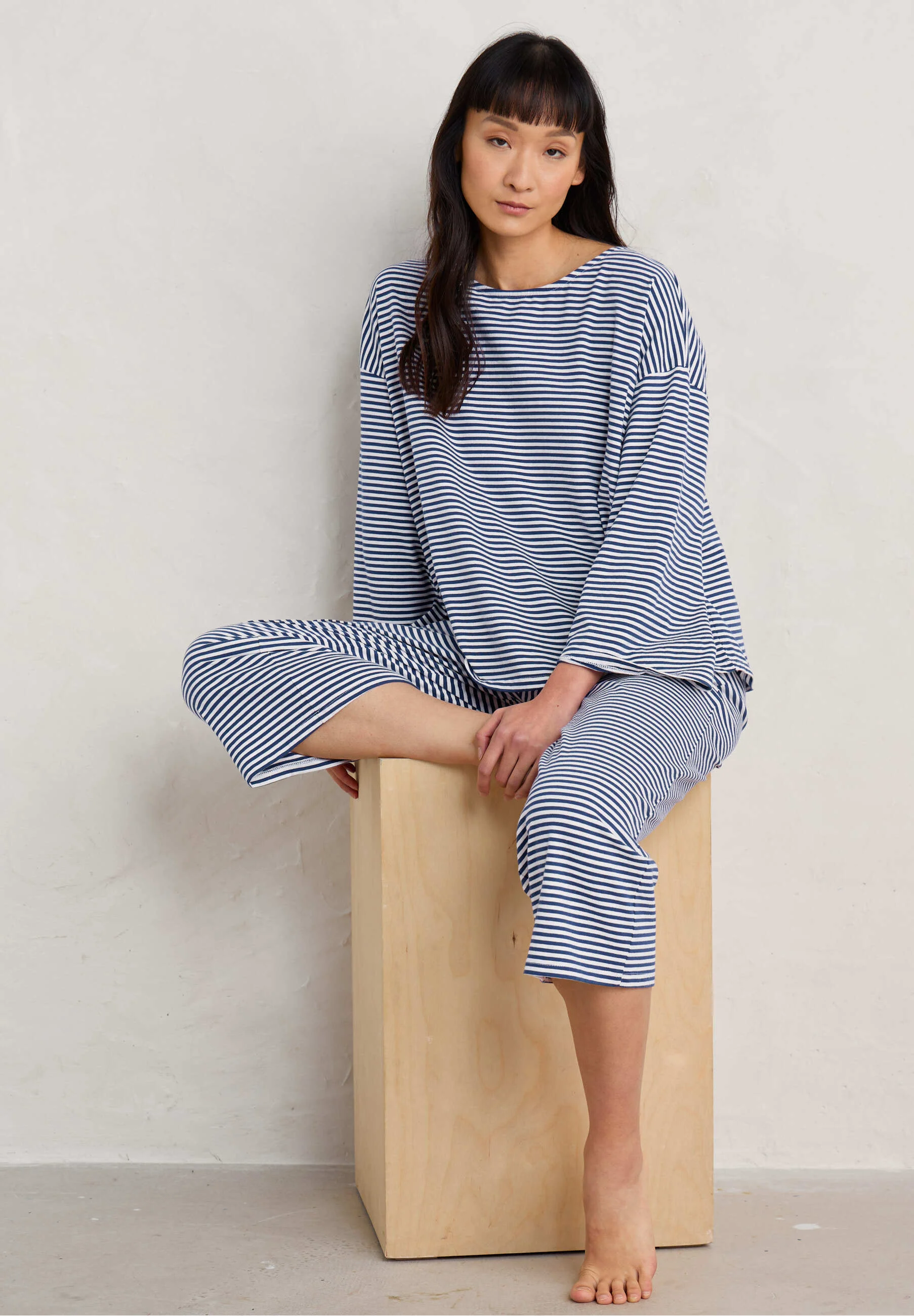 Conjunto de pijama Seasalt Cornwall con sombra de árbol