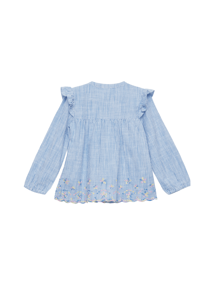 s.Oliver Bluse langarm in Blau günstig kaufen