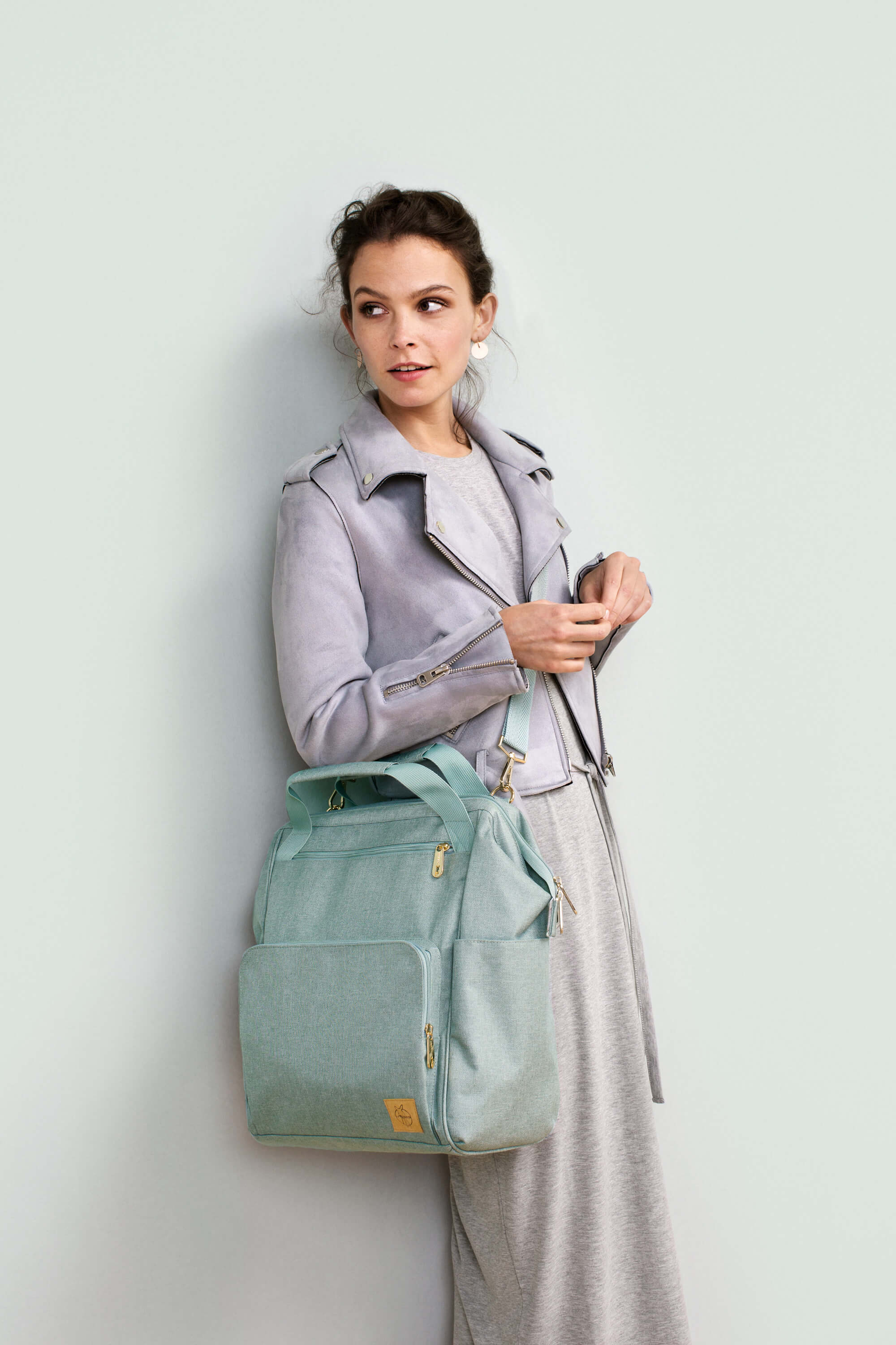 Wickelrucksack - Glam Goldie Backpack, Mint