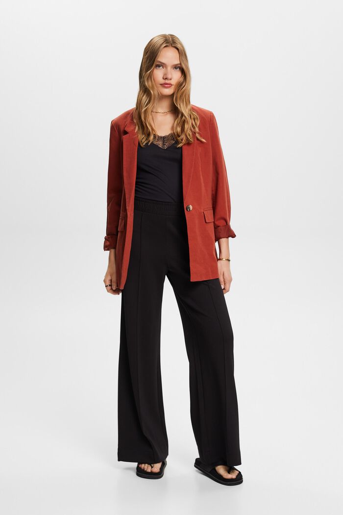 Jerseyhose mit weitem Bein
