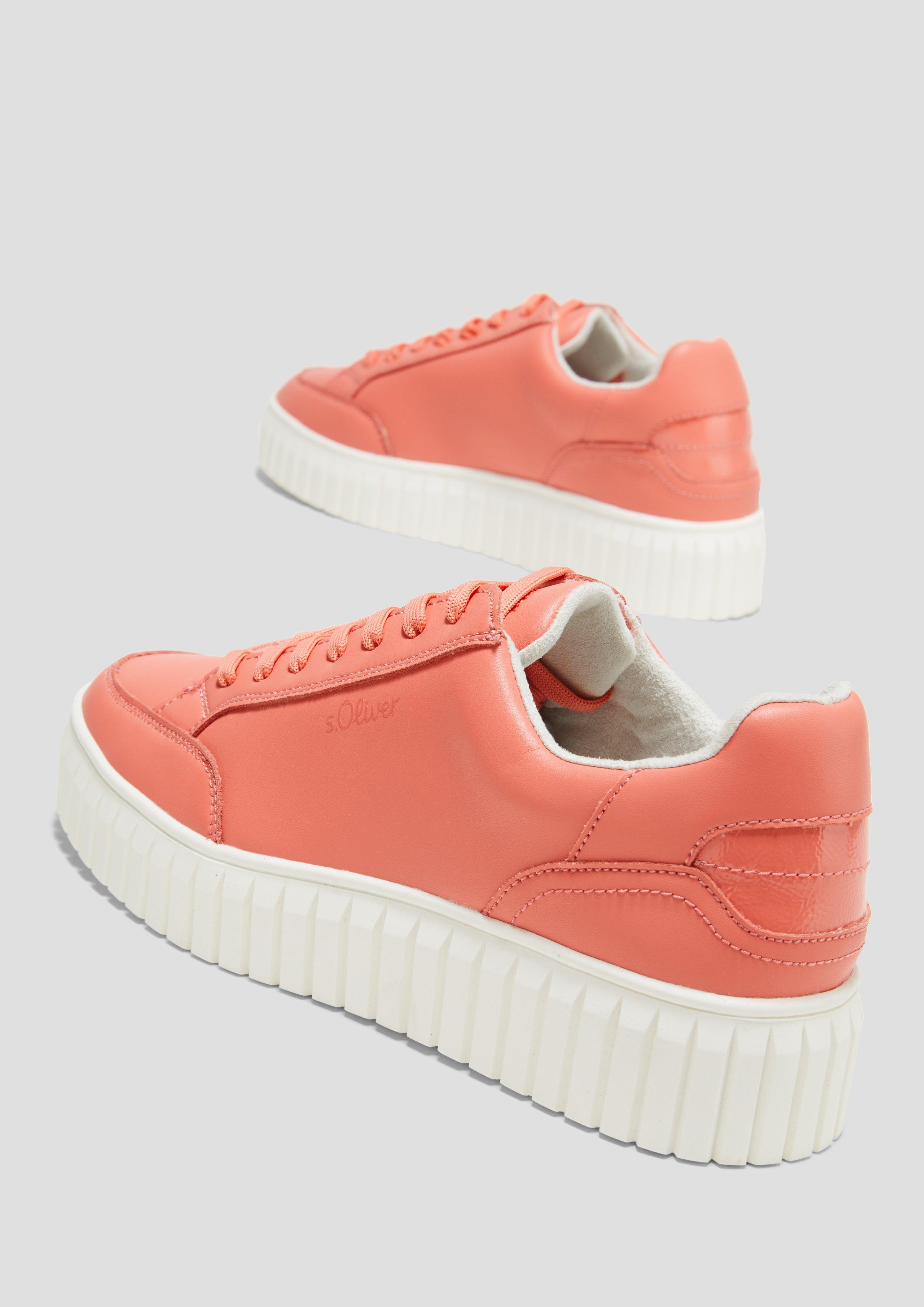 Sneaker mit Plateausohle  6008850-564