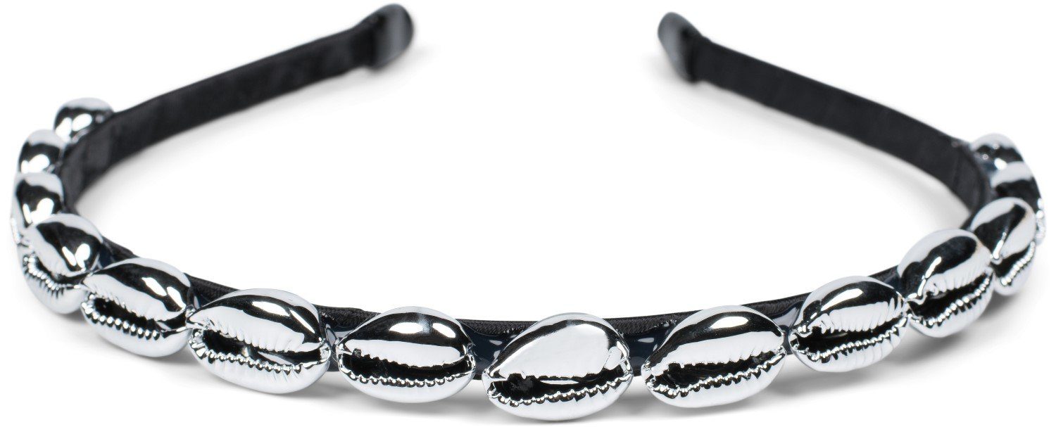 styleBREAKER Haarband, 1-tlg., Schmaler Muschel Haarreif
