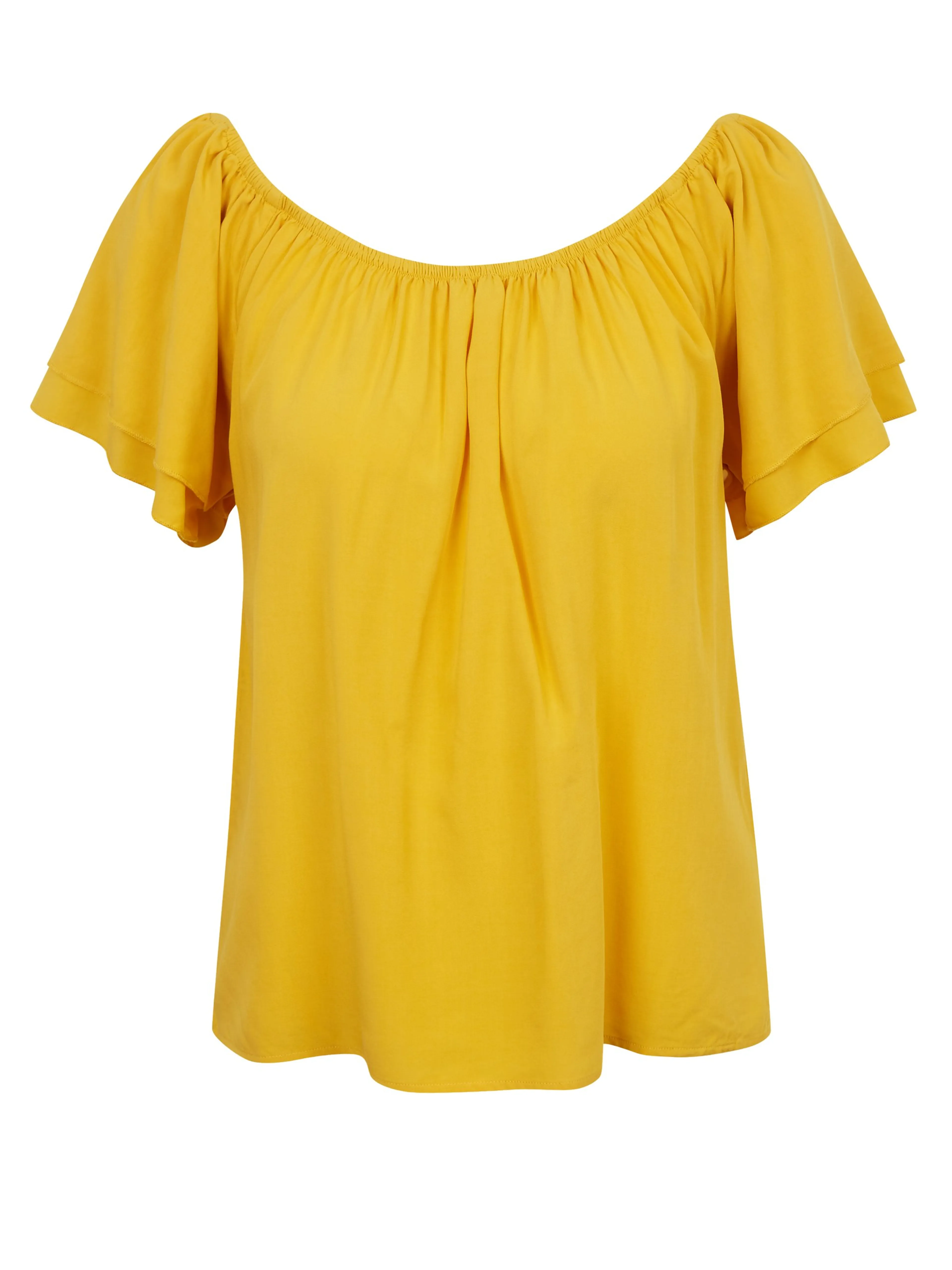 Gelbe Damenbluse ORSAY
