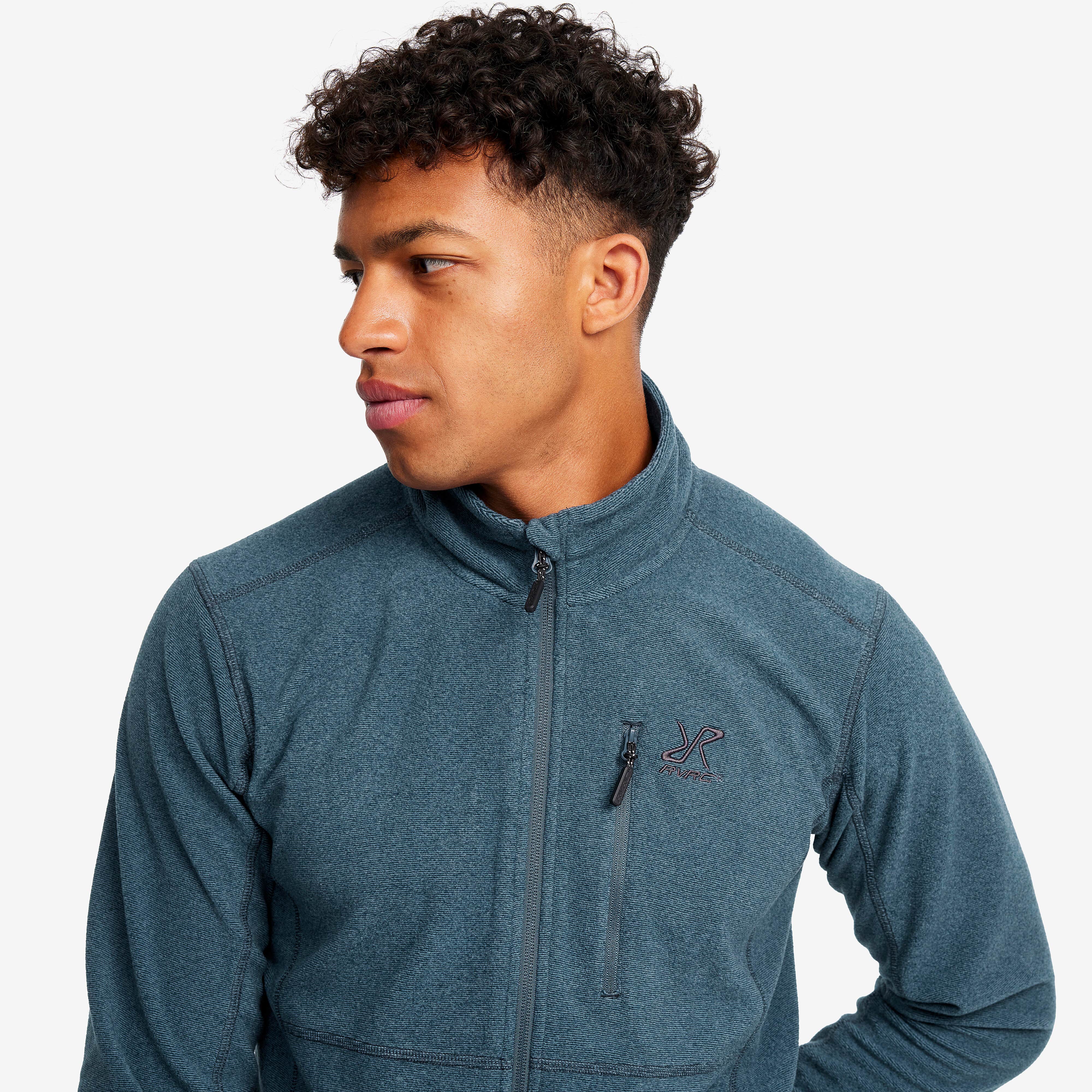 Essential Full-zip Fleece Homme Moonlit Ocean
