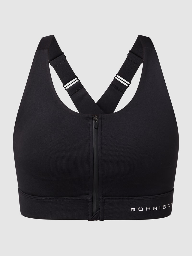 Bustier mit Stretch-Anteil in schwarz