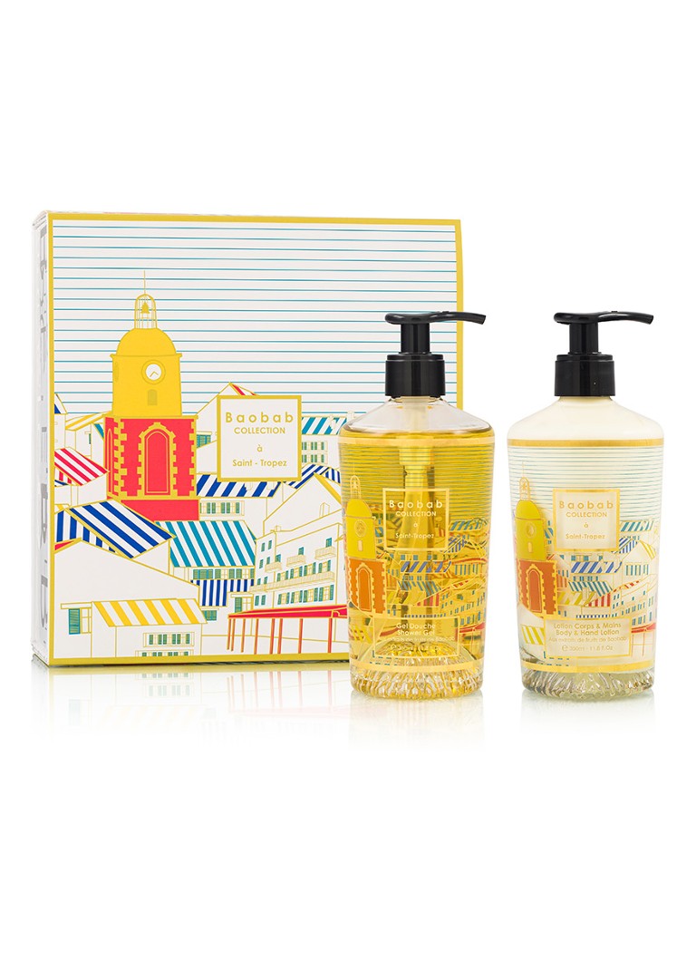 Set cadou Baobab Saint-Tropez Collection: Loțiune de corp și gel de duș 350 ml