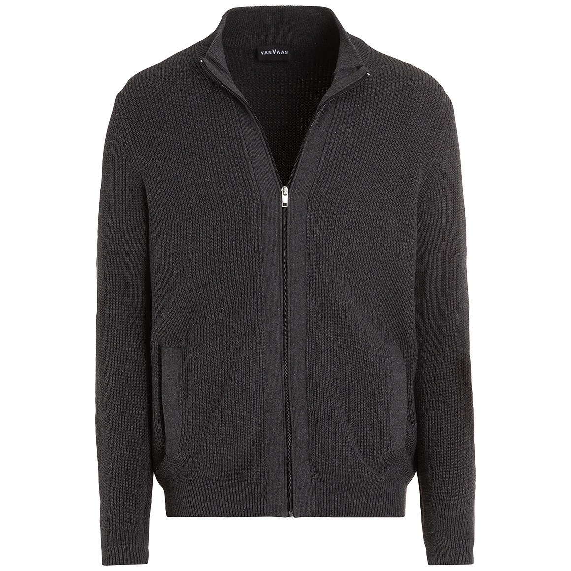 Herren Strickjacke mit Reißverschluss