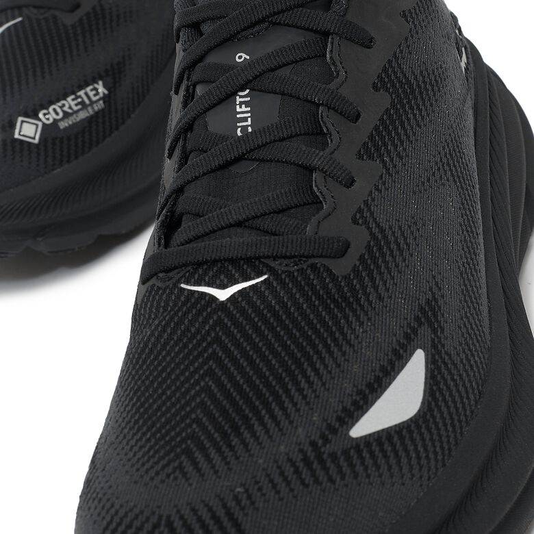 Hoka Clifton 9 Gore-Tex black/black