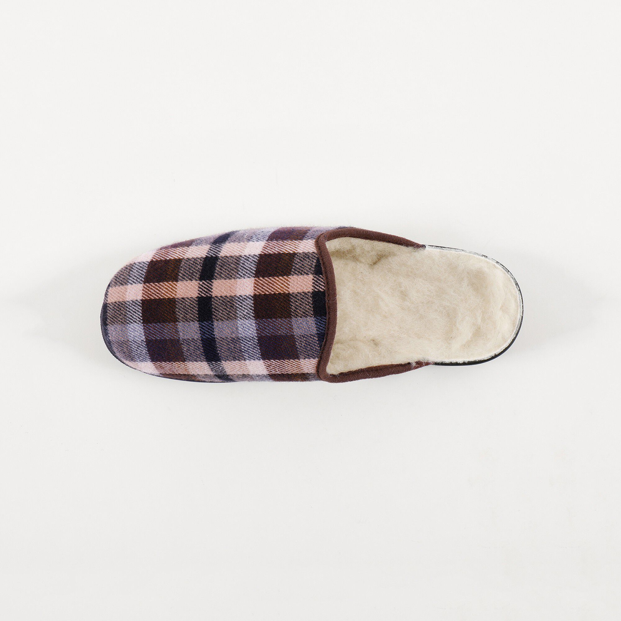 Mules homme fourrées