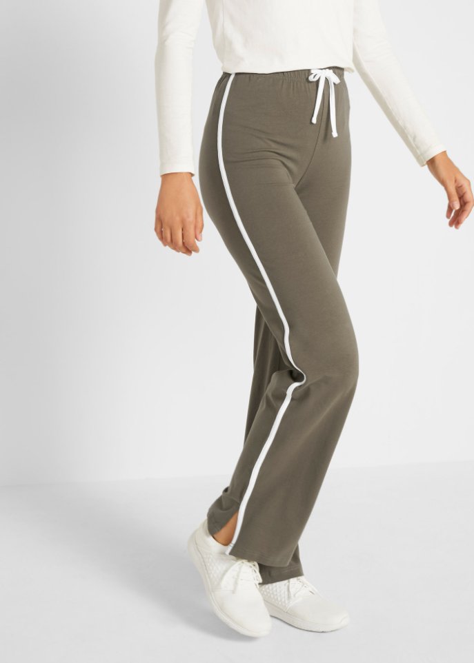Shirthose aus Stretchmaterial im Doppelpack, gerade geschnitten