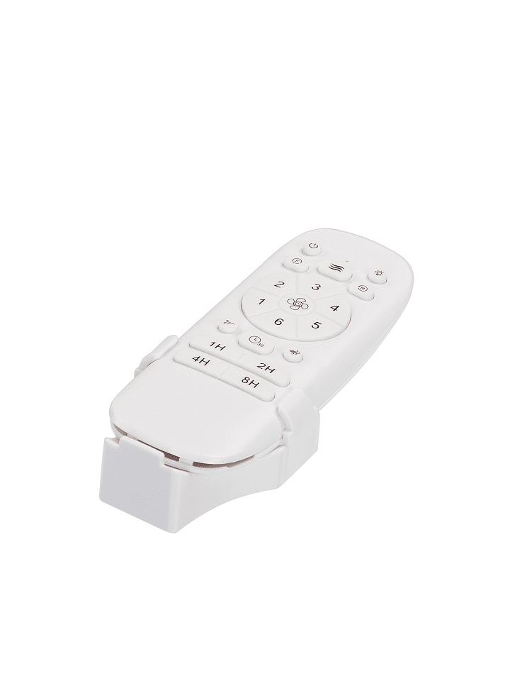 Beliani Deckenventilator mit Licht BANDERAS in Silber/Heller Holzfarbton günstig kaufen onesize