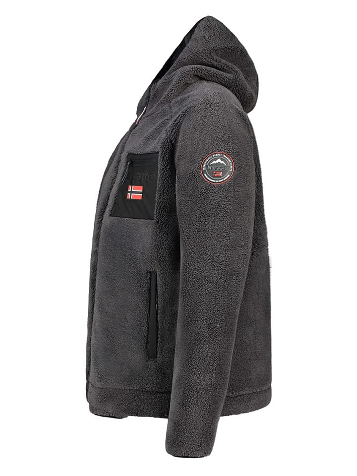 Geographical Norway Fleecejacke in Anthrazit günstig kaufen