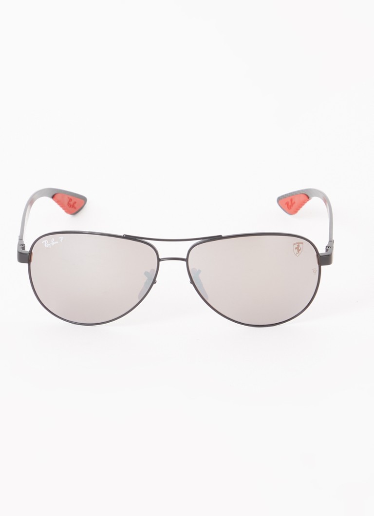 Ray-Ban  Scuderia Ferrari zonnebril gepolariseerd RB8331M