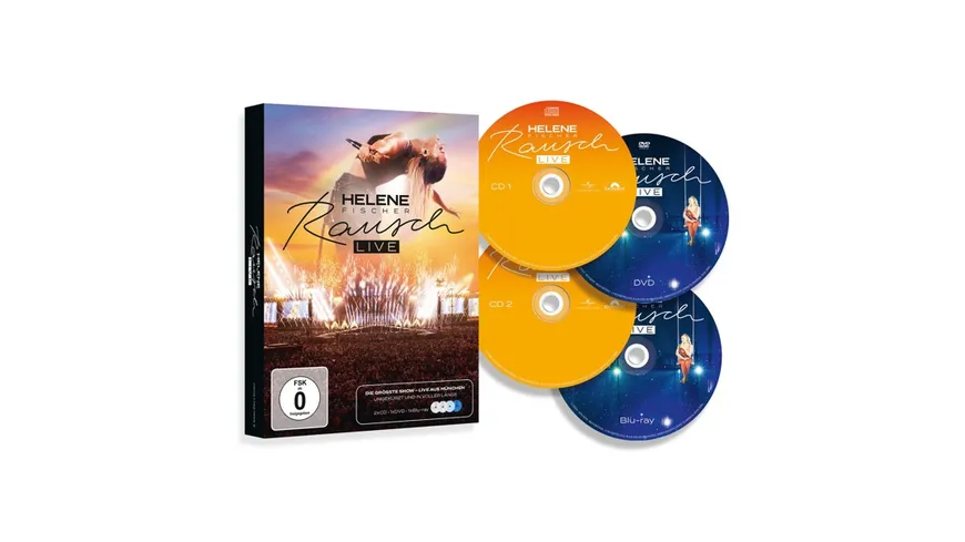 Rausch (Live) 2CD/DVD/Bluray