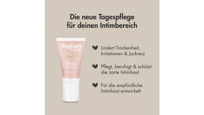 VagisanCare Pflege Creme 30 ml