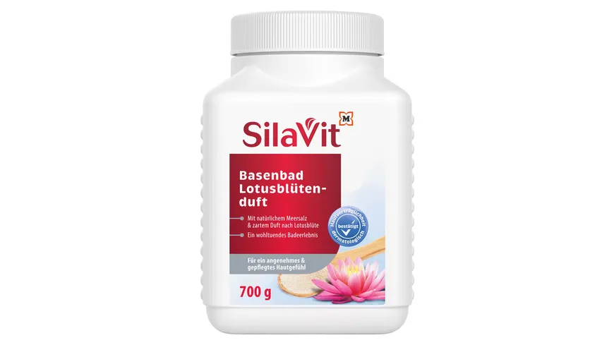 SilaVit Basenbad Lotusblüte 700 g