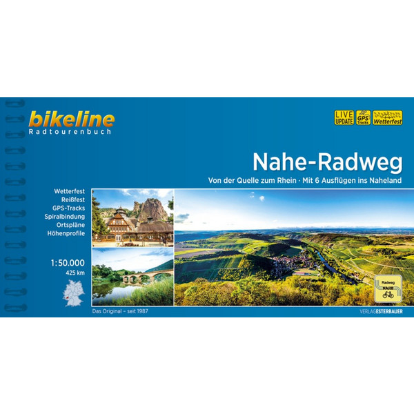 NAHE-RADWEG - Radwanderführer