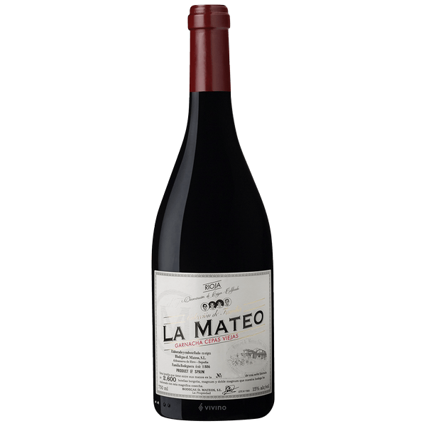D. MateosLa Mateo Garnacha Cepas Viejas 2016