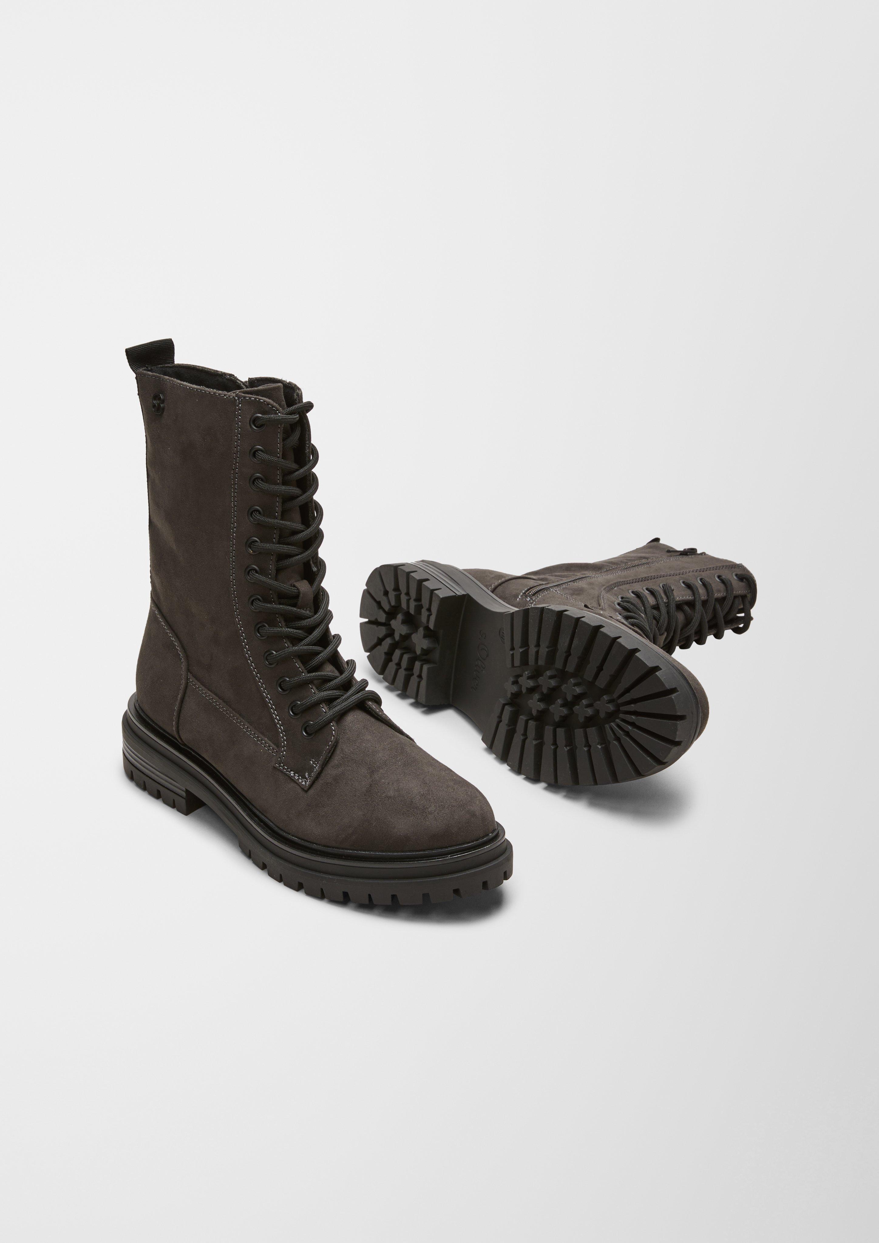 Boots aus Velours  6006565-216
