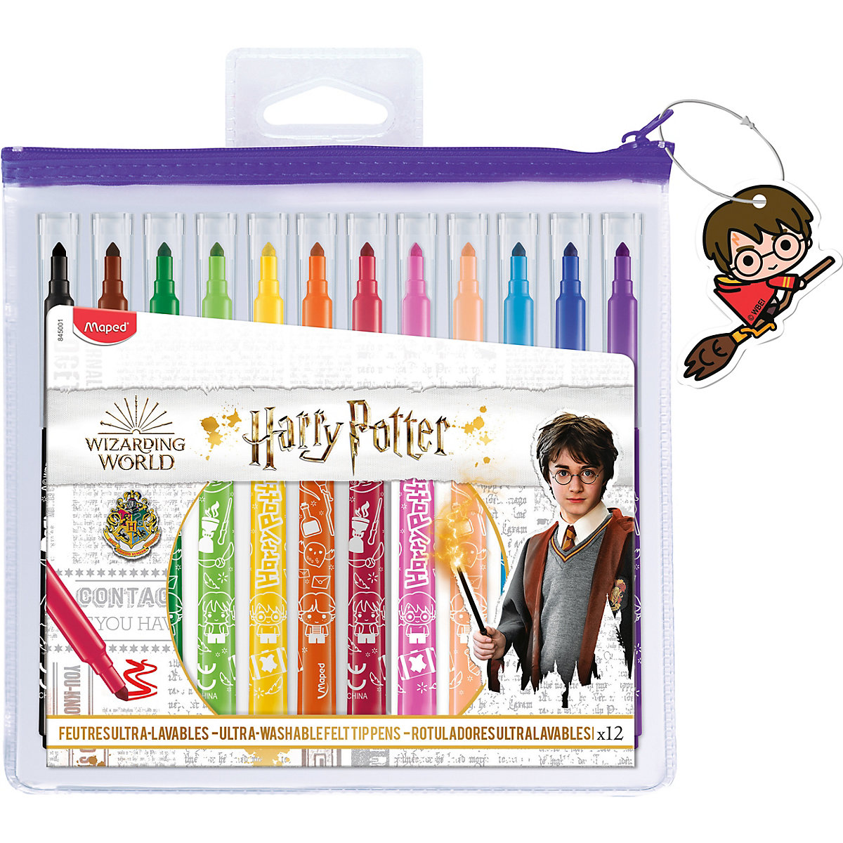 Filzstifte Harry Potter, 12 Farben