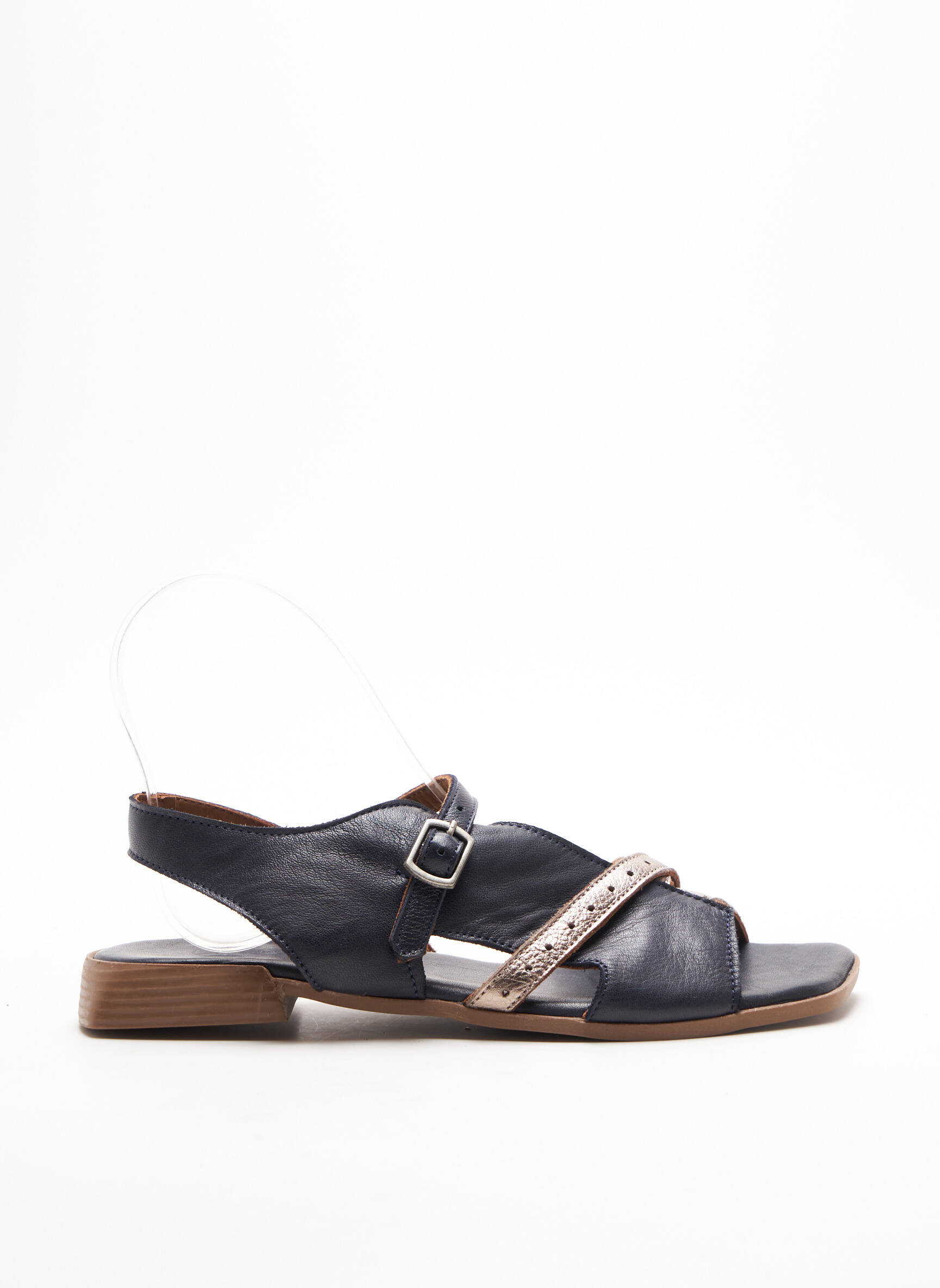 Lune L Autre Sandales Nu Pieds Femme couleur bleu