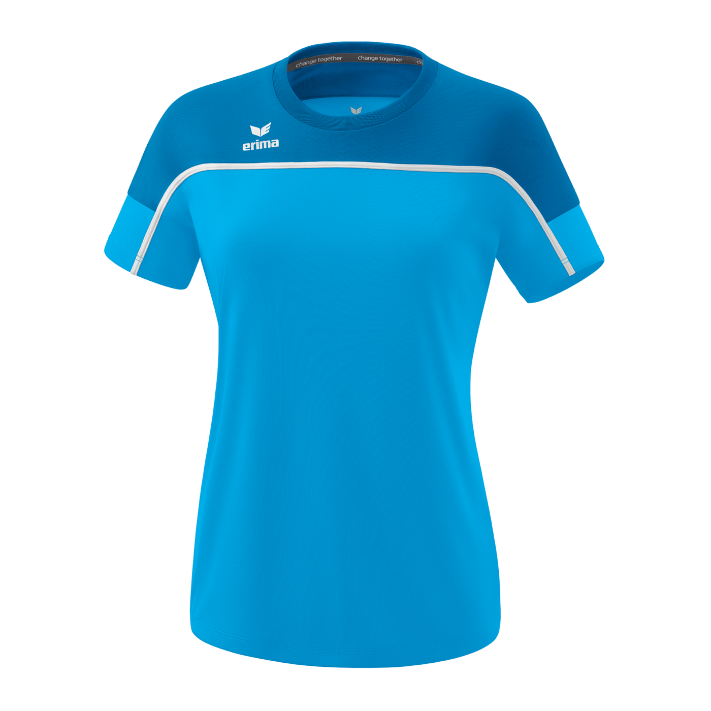 Erima Change By T-Shirt Damen Blau