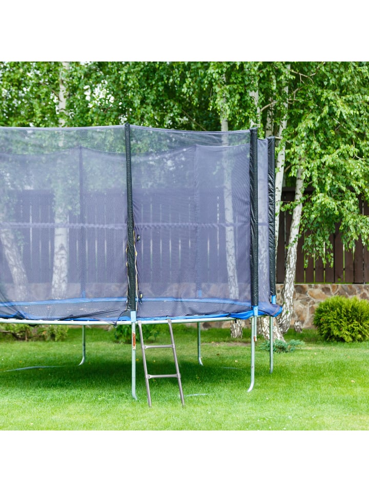 relaxdays Trampolin Leiter in Silber - 76 cm günstig kaufen onesize
