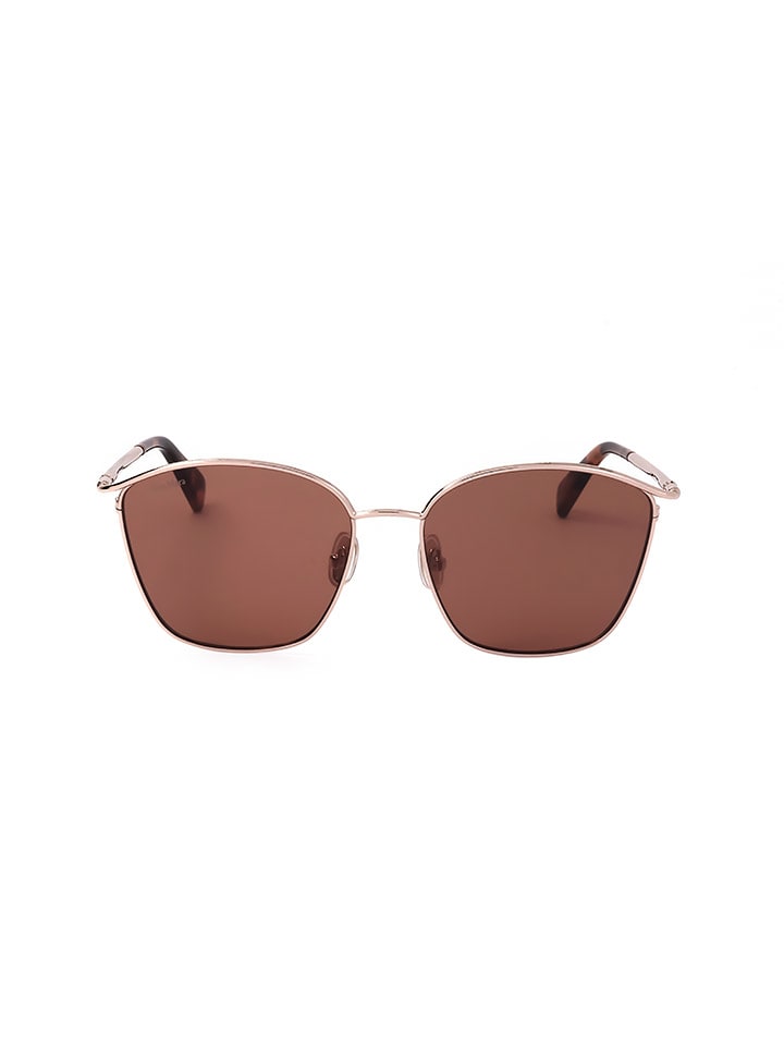 MaxMara Damen-Sonnenbrille in Gold/ Hellbraun günstig kaufen 55