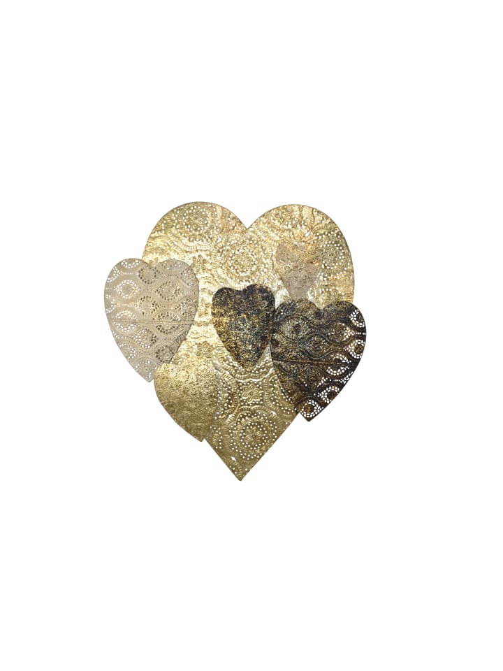 möbel-direkt Wanddekoration Helga in goldfarben günstig kaufen 1 Stück