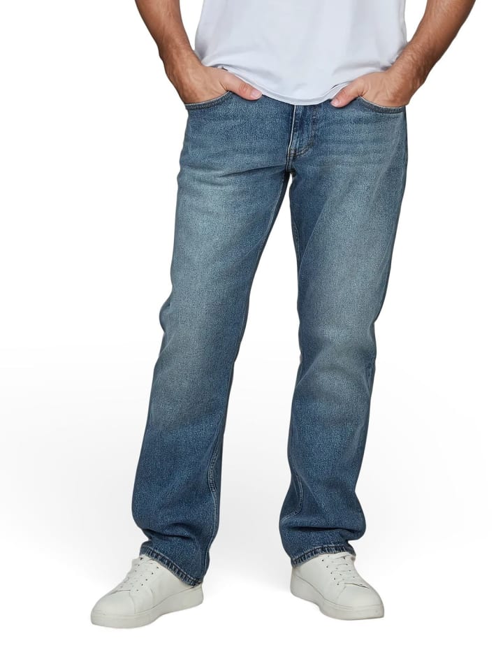 Cross Jeans Jeans Dylan regular/straight in Blau günstig kaufen