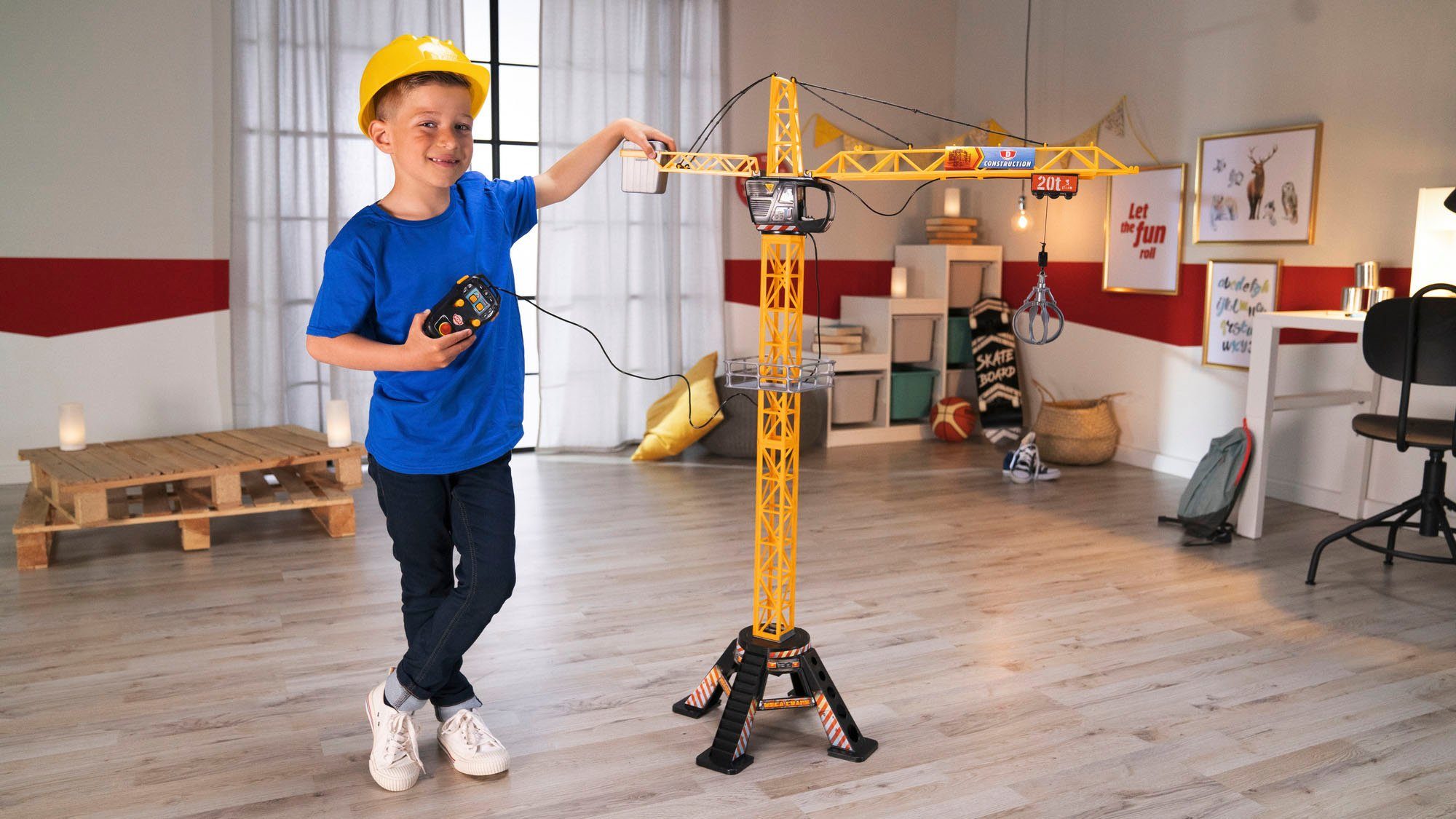 Dickie Toys Spielzeug-Kran Mega Crane