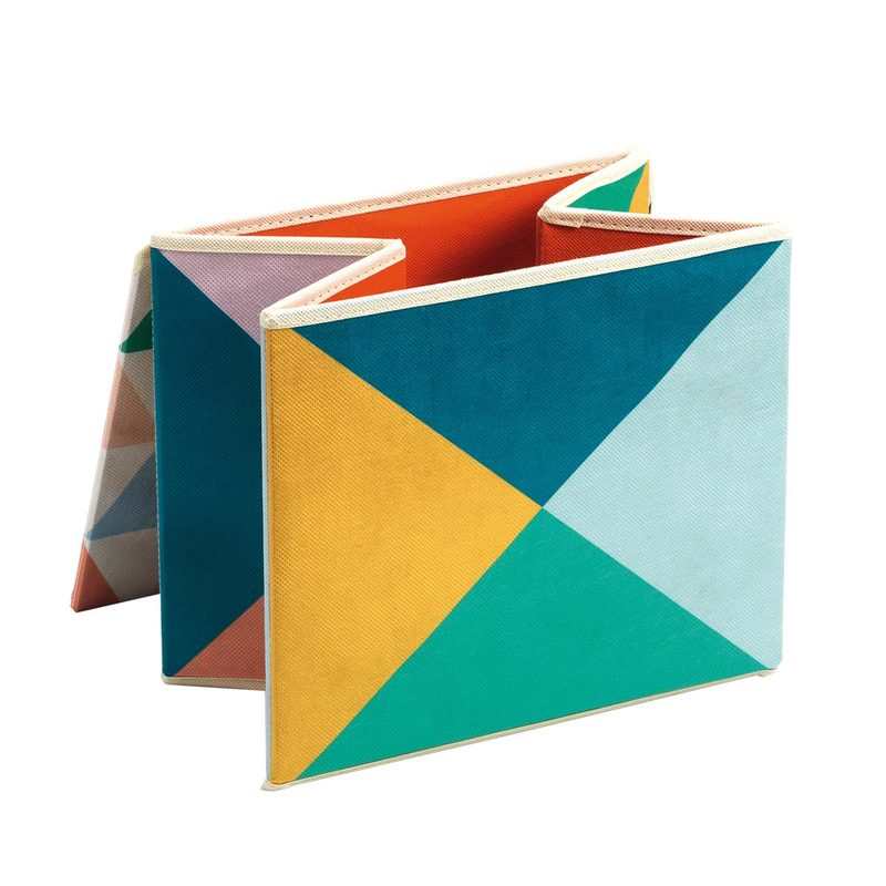 Coffre à jouets siège Djeco