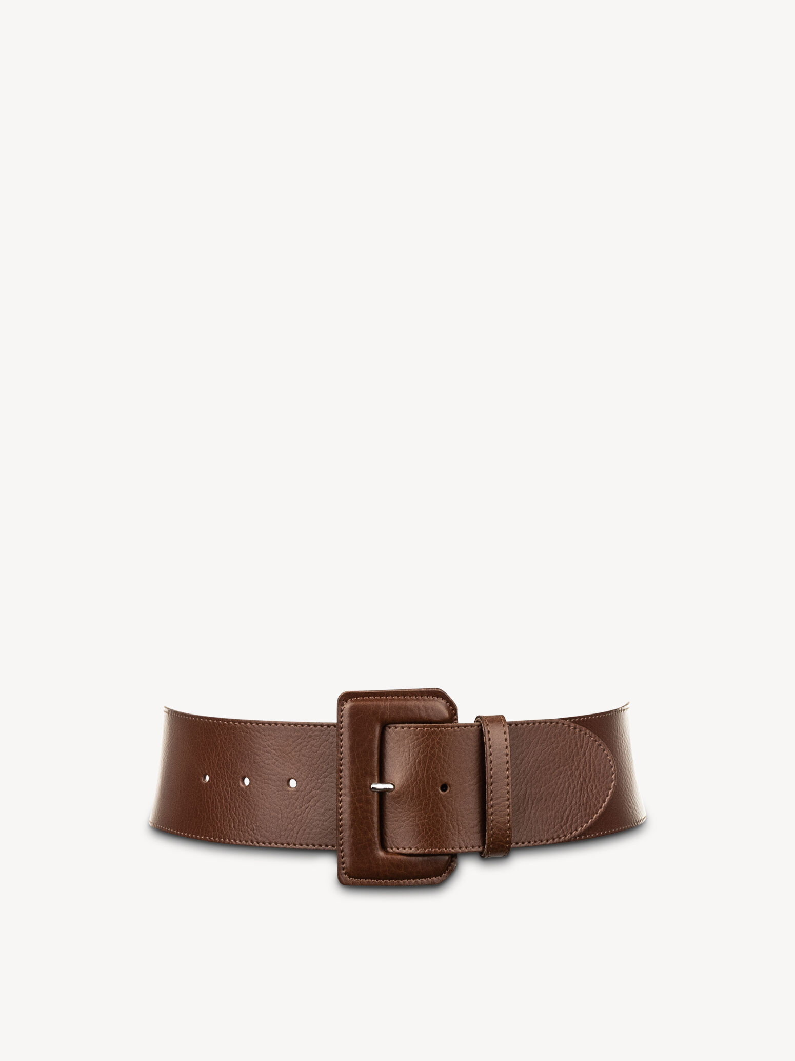 Ceinture de taille en cuir - marron