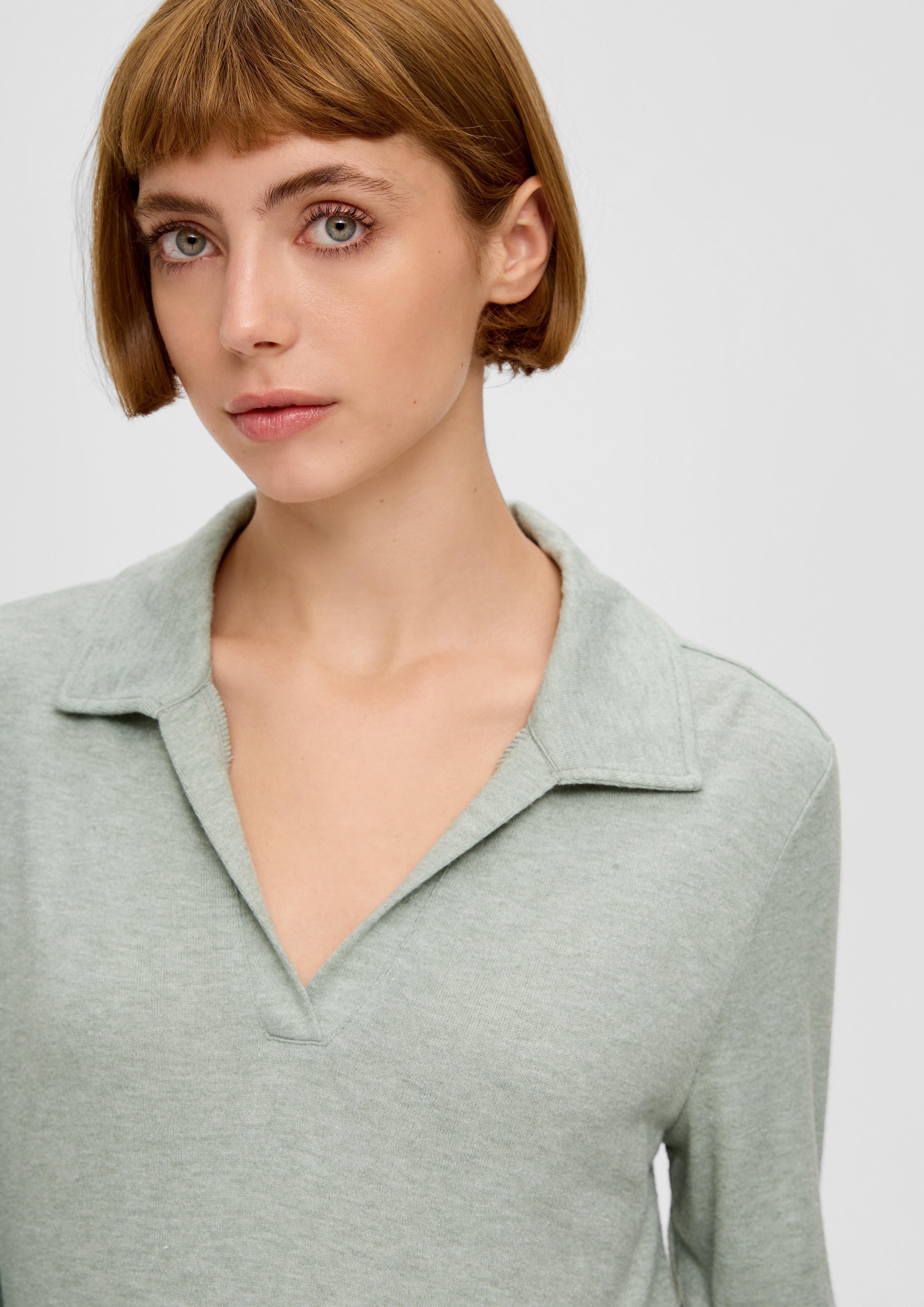 Longsleeve aus Viskosemix  2136289-72W9