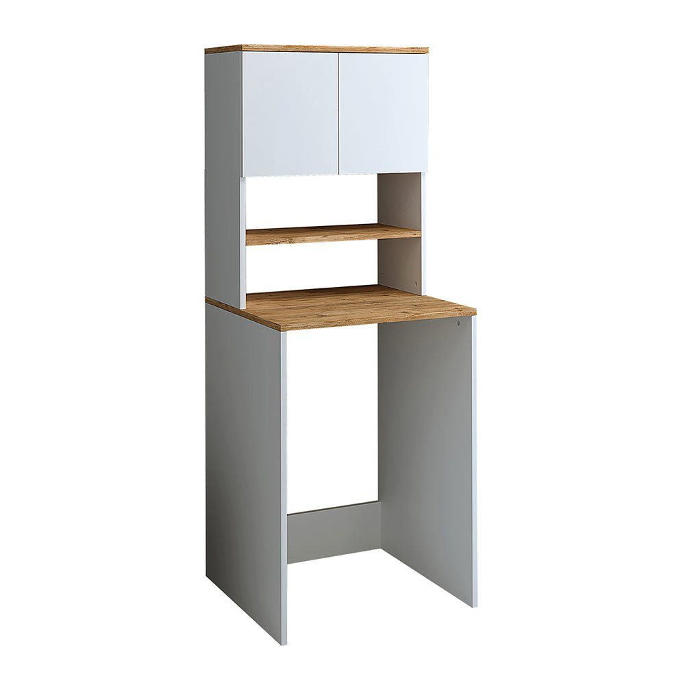 Roomart Waschmaschinenumbauschrank (Badezimmer Waschmaschinenschrank, Waschmaschinenüberbau, Waschturm)