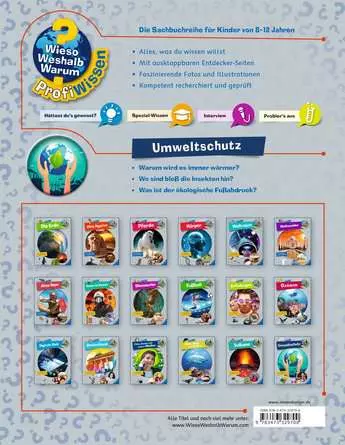Ravensburger Wieso? Weshalb? Warum? ProfiWissen, Band 26: Umweltschutz