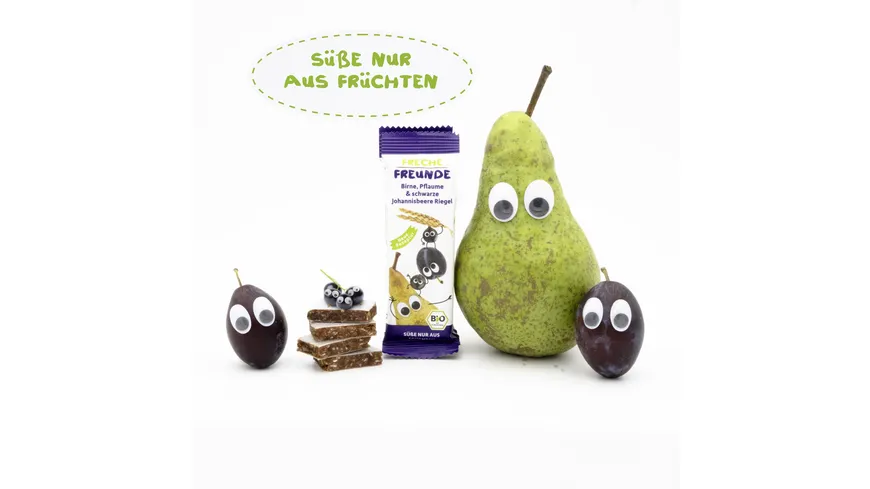 Freche Freunde Bio Riegel Pflaume & Brombeere 4x23g 92 g